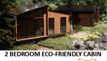 2 bedroom eco-friendly House Plan